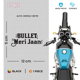 Royal Enfield Bullet Shield Decal